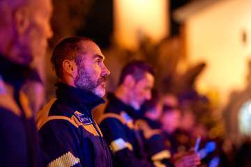 Emotivo adiós al bombero José Francisco Sánchez Cazón/TA.